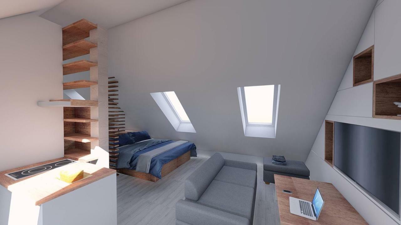 Centrum Apartman S- Dom บาร์เจโอ ภายนอก รูปภาพ